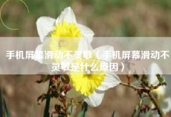 手机屏幕滑动不灵敏（手机屏幕滑动不灵敏是什么原因）